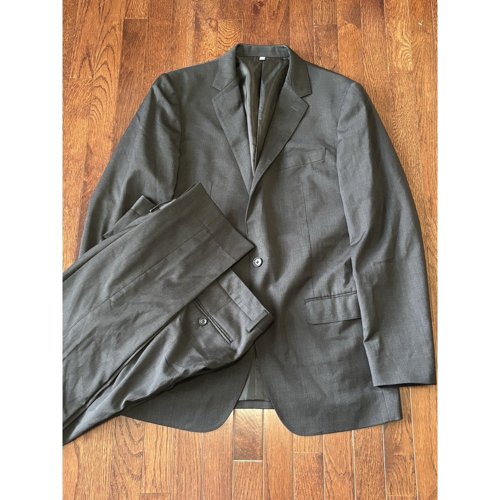 Bonobos Suit 40L Standard‎ Jacket Slim Pants Gray 34x32.5
